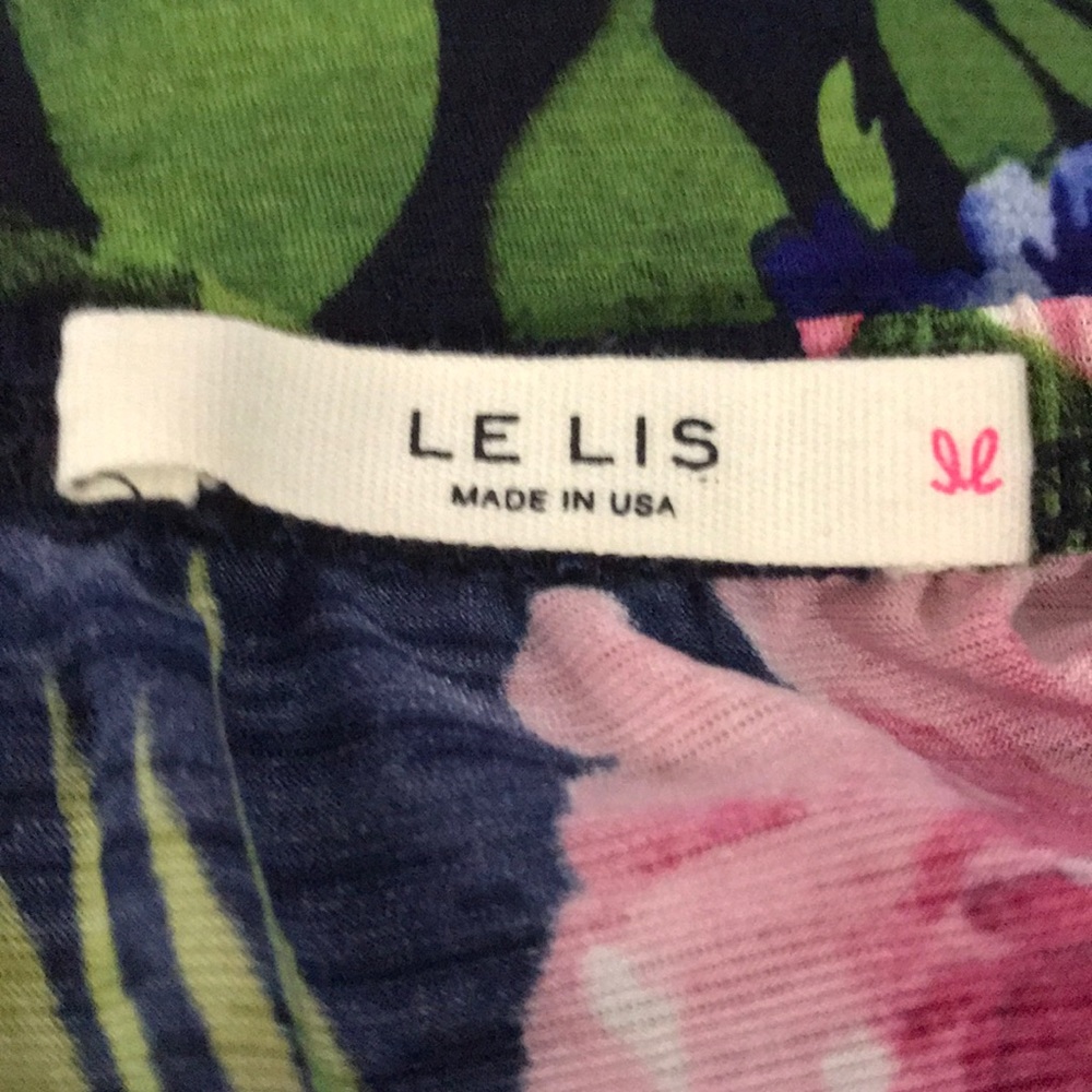 πHPx2π, NWOT LE Lis Navy Floral Maxi Sundress - Picture 7 of 8